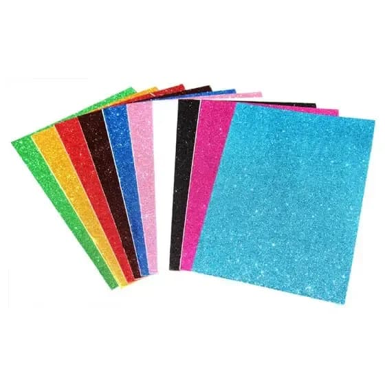 Glitter Foam Sheet Size 20 x 30 Cm-5