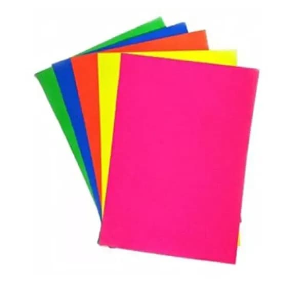 Colored Paper Art and Craft Multicolor A4 Size Colored Paper...