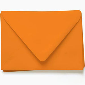 Envelope Cover 5 /4 1x 3 3/4 Inches 50 Pcs M Size - Orange