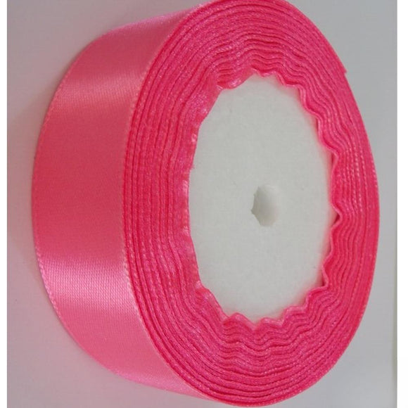 Satin Ribbon Pink 1/2 Inch x 10 Meters