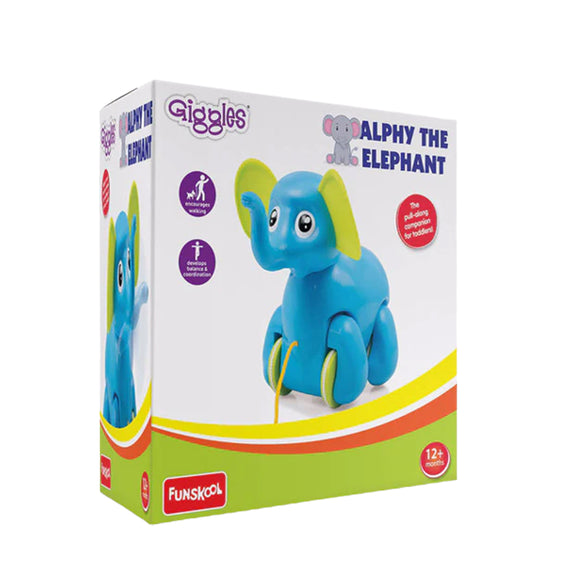 Alphy The Elephant, Pull Along Toy