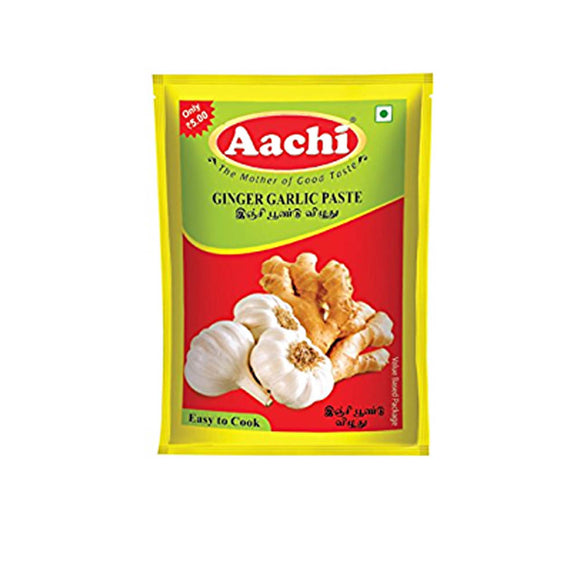 Aachi Ginger Garlic Paste - இஞ்சி பூண்டு விழுது