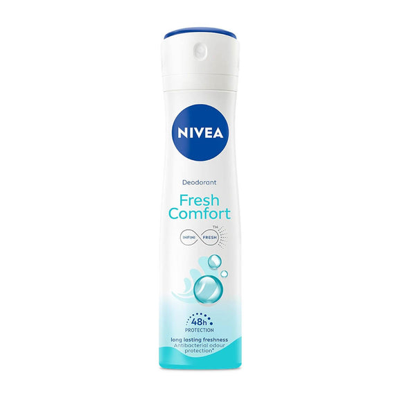 Nivea Fresh Comfort Deodorant Spray For Women - 150 ML