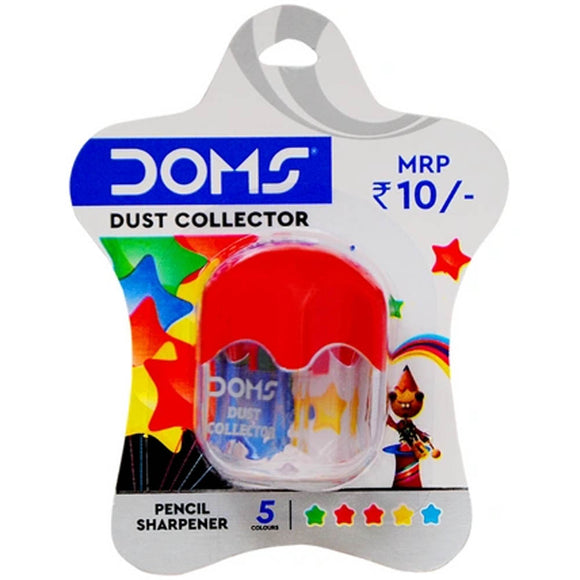 Doms Multicoloured Dust Collector Sharpener