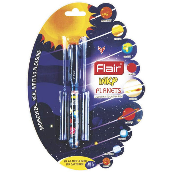 Flair Inky Series Planets Liquid Ink Fountain Pen