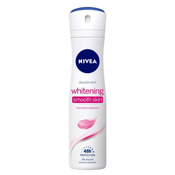 Nivea Whitening Smooth Skin Deodorant Sparay For Women - 150ml