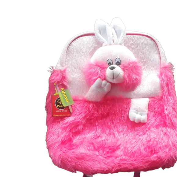 White Pink Rabbit School Bag For 31 Kids Cartoon Bag