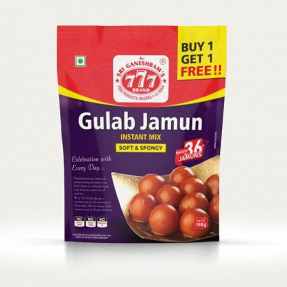 777 Gulab Jamun Mix (Buy1 Get1 Free) - குலாப் ஜாமுன் மிக்ஸ் 180 g
