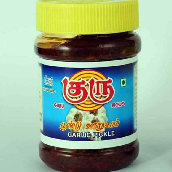 Guru Garlic Pickle - பூண்டு ஊறுகாய் 300g