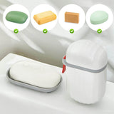 Portable Plastic Soap Dish Box For Travel