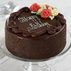 Dark Brown Delightful Chocolate Cake
