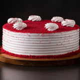 Frosting Red Velvet Round Cake