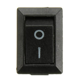 Rocker Switch On-Off One Way Black Button