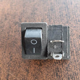 Rocker Switch On-Off One Way Black Button