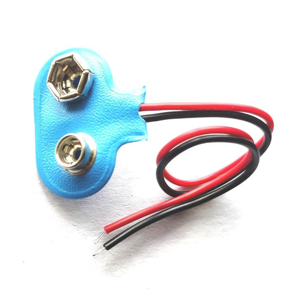 9 Volt Battery Cap Clip Connector with Wire