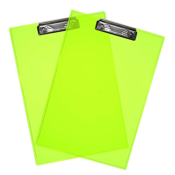 Exam Pad Transparent Colour Clipboard in School or Office or College