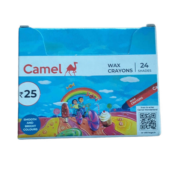 Camel Wax Crayon - 24 Shades