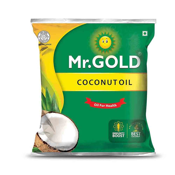 Mr.Gold Coconut Oil Pouch - தேங்காய் எண்ணெய்