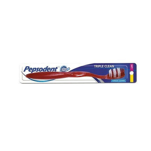 Pepsodent Triple Clean Toothbrush 1 nos Soft
