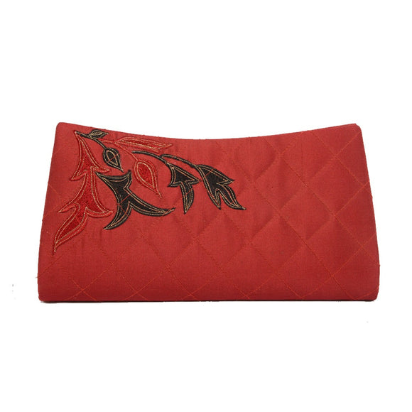 Nehas Stylish Clutch Wallet Bag For Women,Red Modal 2