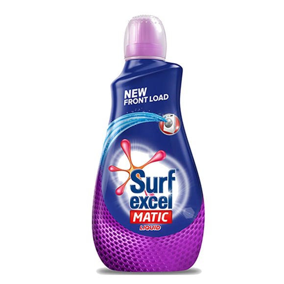 Surf Excel Matic Front Load Liquid Detergent 1 L Bottle