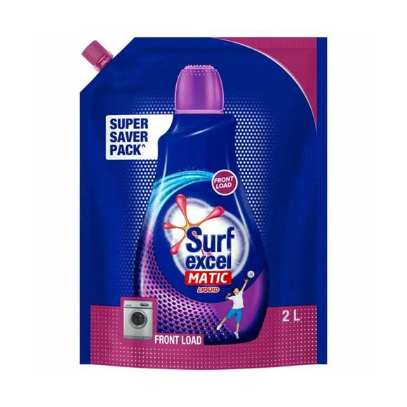 Surf Excel Matic Front Load Liquid Detergent 2 L Pouch
