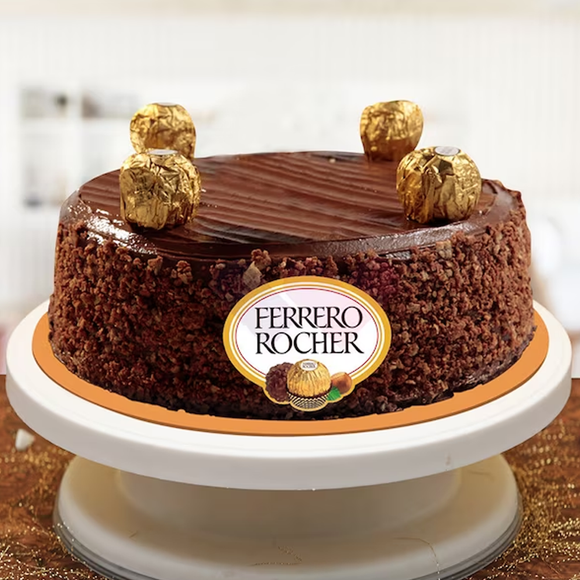 Tempting Ferrero Rocher Cake