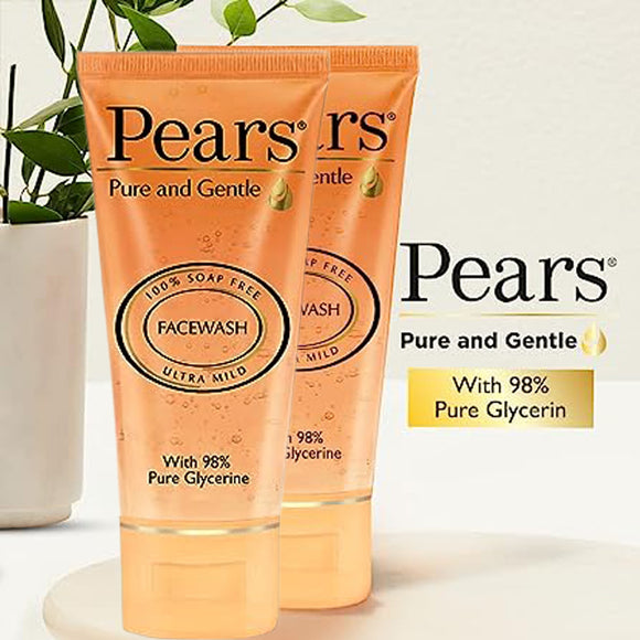 Pears Pure and Gentle Face Wash, 60g