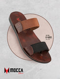 Mocca Plus Men's Elastic Slipper - Brown Color H 4002