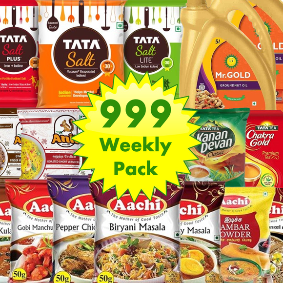 Daily Cooking Needs - Weekly Pack - Standard ( Green Pack )