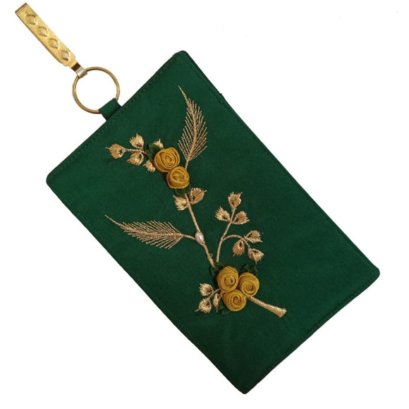 Nehas Stylish Mobile Pouch Cover,Green Modal 2