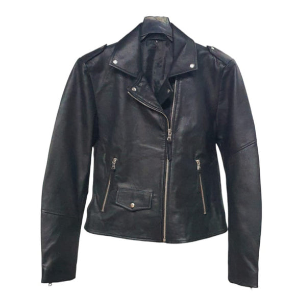 Superdry Leather Moto Biker Jacket - Men's Mens Jackets