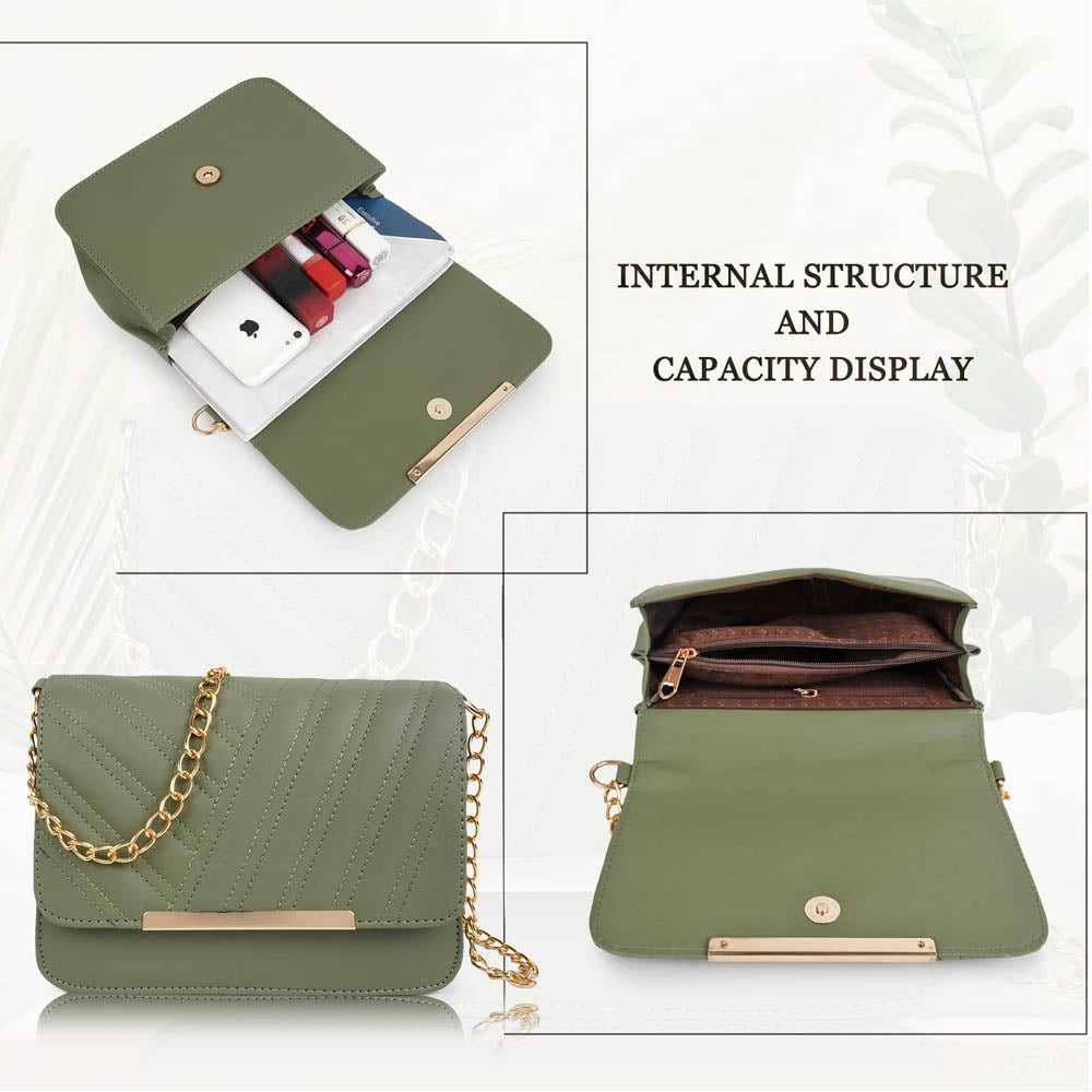 Buy online Green Leatherette (pu) Handbag Combo from bags for Women by  Fommil for ₹1219 at 76% off | 2024 Limeroad.com