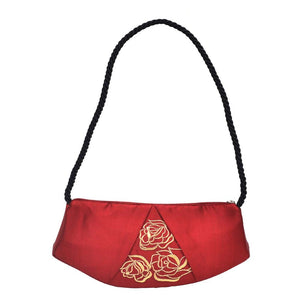 Nehas top handle Rope handBag For Women,Red Color