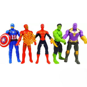 Avengers End Game Set Of 5 Super Heroes Toy For Kids