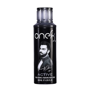 One 8 Active Perfume Body Spray For Men - 200 ml