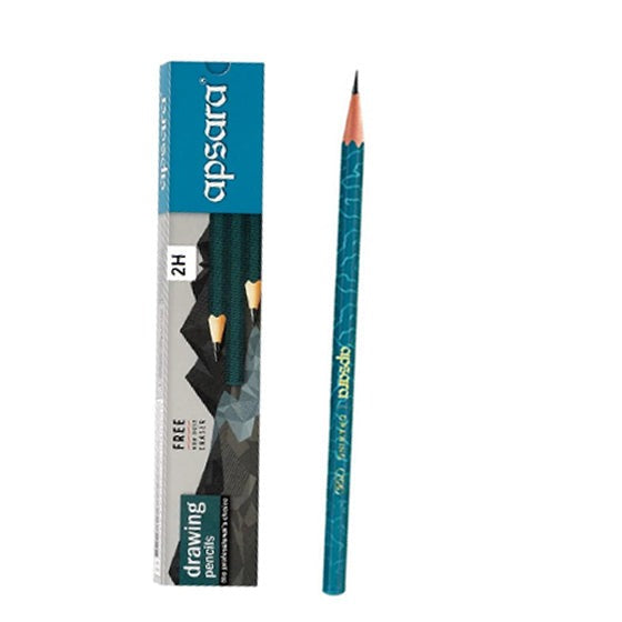 Apsara Drawing Pencil- 2H - Pack of 5 – Eshwarshop