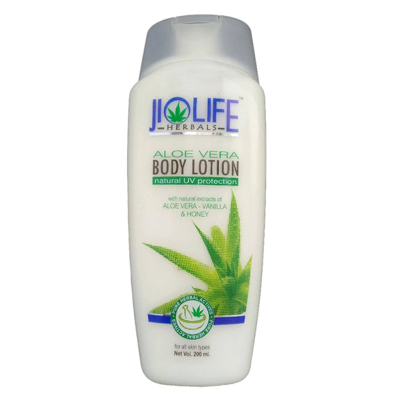 Jio life Aloe Vera Body Lotion - Skin Care - 200 ml