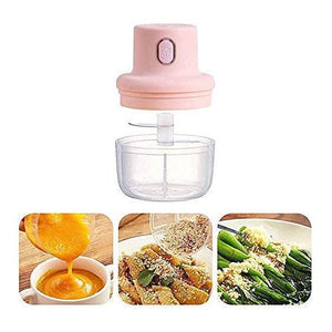 USB Rechargeable Electric Fruit Vegetable Onion Garlic Cutter