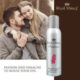 Royal Mirage Platinum Perfumed Body Spray for Men & Women - 200 ml