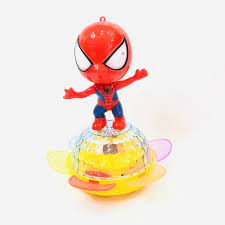 Dancing Spider Man Toy With Music And Color Effect