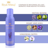 Royal Mirage Lavender Perfumed Body Spray for Men & Women - 200 ml