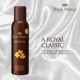 Royal Mirage Original Perfumed Body Spray for Men & Women - 200 ml