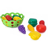 Fruits with Basket Toy For Kids Set of 12 Piece