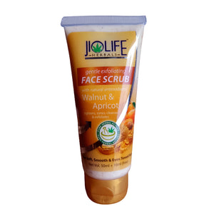 Jiolife Walnut & Apricot Face Scrub, 60ml