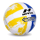 NIVIA Kross World Volley Ball Size 4 (Yellow/Blue)
