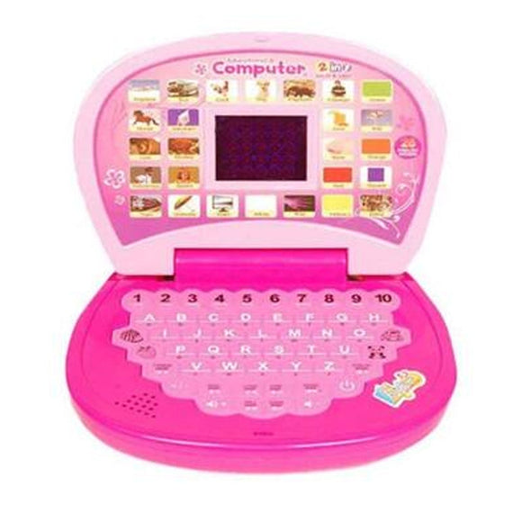 Educational Learning Kids Computer With LED Display