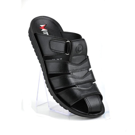 Mocca Plus Men's Full Cover Shoe Type Slipper - Black Color N 8050