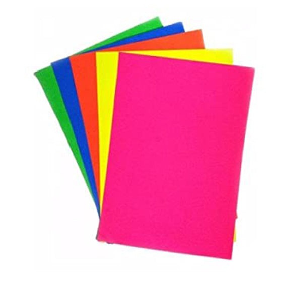 Colored Paper Art and Craft Multicolor A4 Size Colored Paper For School Stationery Office Stationery