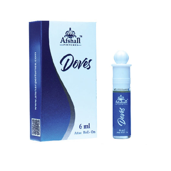 Afshan Doves Perfume Long Lasting Fragrance For Women - 6 ml